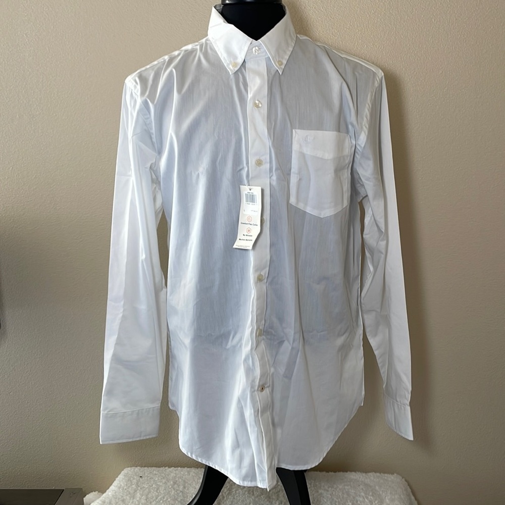 Nwt Dockers White Classic Fit Dress Short Size Large